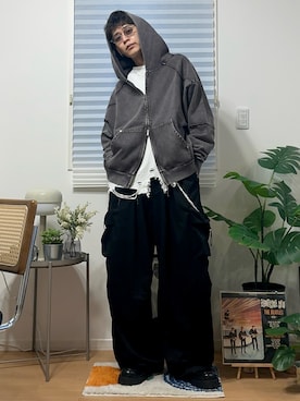 ゆうさん（メンズ・178cm）の冬コーディネート