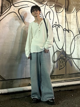 「BALENCIAGA（バレンシアガ）のアイテム」を使った、ゆうさん（メンズ・178cm）の春コーディネート