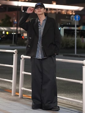 「Acne Studios（アクネストゥディオズ）のアイテム」を使った、ゆうさん（メンズ・178cm）の春コーディネート