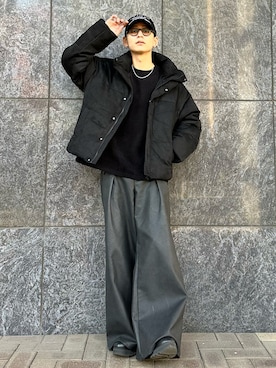 「アイテム（ネックレス）」を使った、ゆうさん（メンズ・178cm）の秋コーディネート