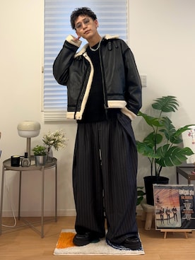 「アイテム（腕時計）」を使った、ゆうさん（メンズ・178cm）の冬コーディネート