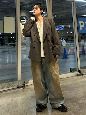 ゆうさん（メンズ・178cm）の春コーディネート