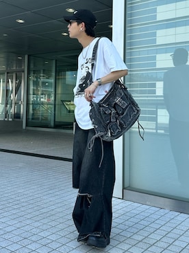 「ADRER（アドラー）のアイテム」を使った、ゆうさん（メンズ・178cm）の夏コーディネート