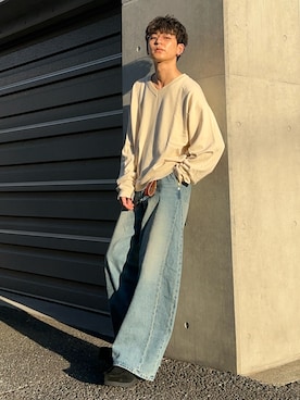 「アイテム（キーホルダー）」を使った、ゆうさん（メンズ・178cm）の春コーディネート