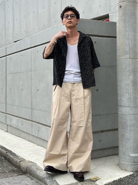 「LUENNA（ルエナ）のアイテム」を使った、ゆうさん（メンズ・178cm）の夏コーディネート