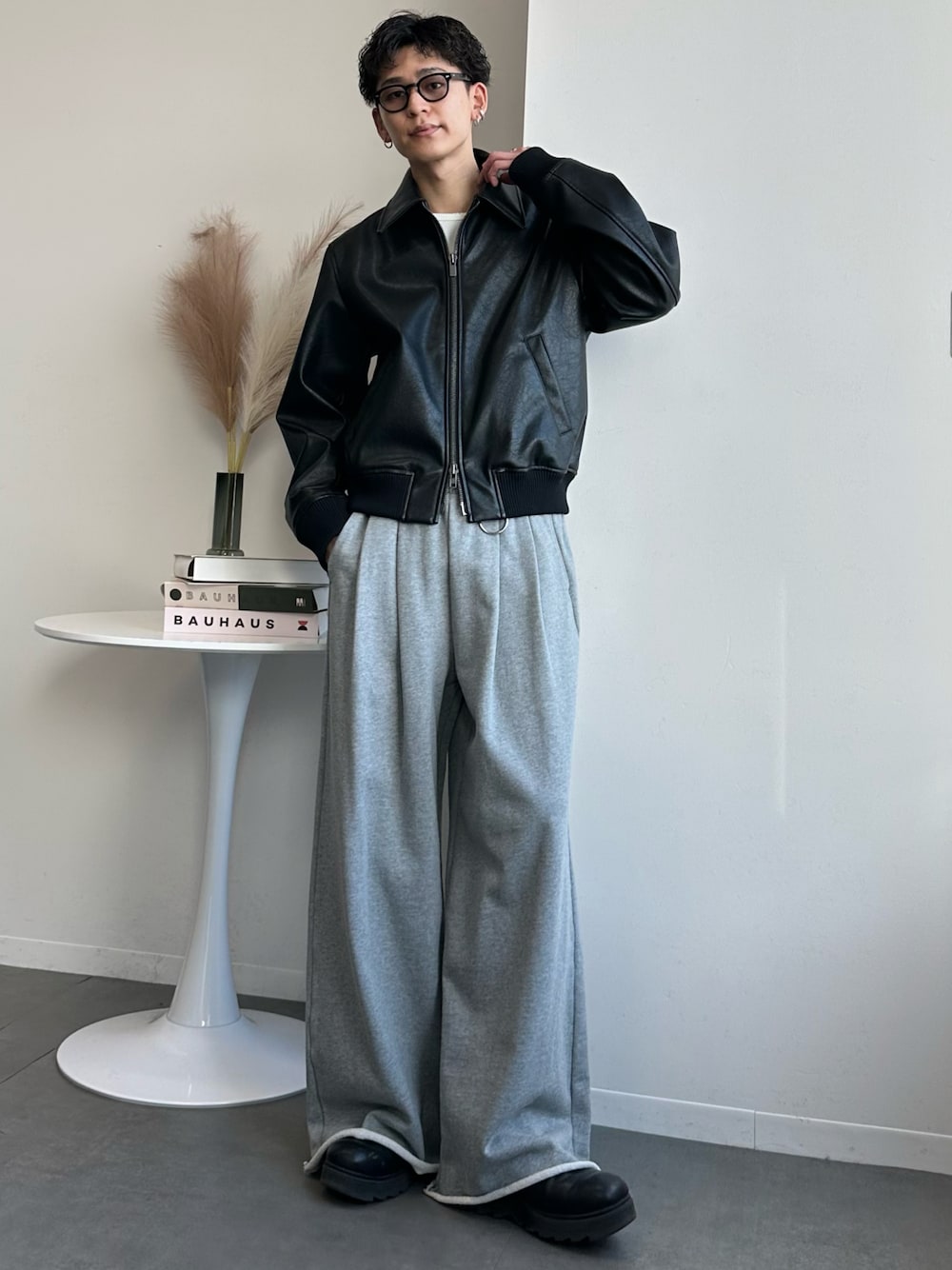 CLEL】Deep Texture Blouson / ディープテクスチャーブルゾンを使った