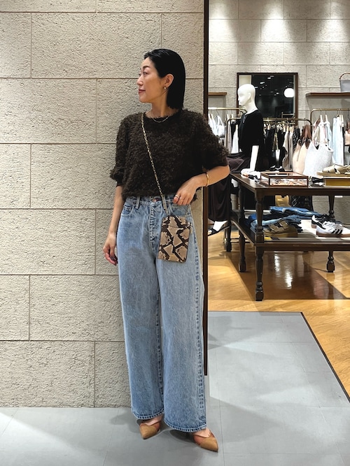 モコモコ RIVE DROITE OKAYAMA ベーシック デニムパンツ モコモコ様専用 RIVE DROITE OKAYAMA ベーシック デニムパンツ