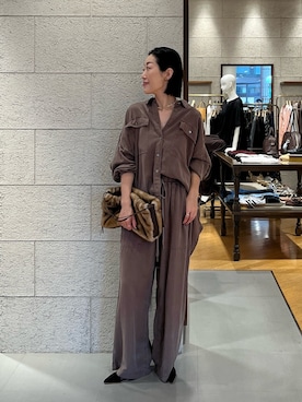 「アイテム（パンプス）」を使った、emi95152さん（レディース・159cm）の夏コーディネート