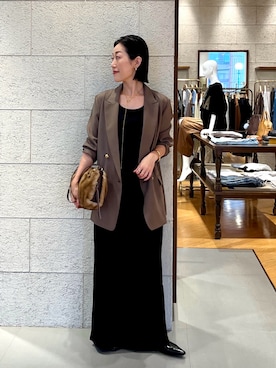 「RIVE DROITE（リヴドロワ）のアイテム（その他シューズ）」を使った、emi95152さん（レディース・159cm）の秋コーディネート