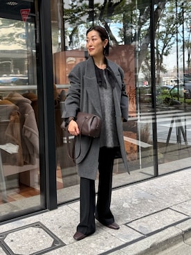 「RIVE DROITE（リヴドロワ）のアイテム（ブーツ）」を使った、emi95152さん（骨格ウェーブ・レディース・159cm）の秋コーディネート