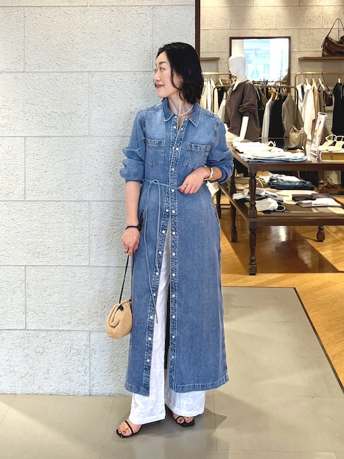 ウォッシャブル】シフリ刺繍パンツ（その他パンツ）｜RIVE DROITE