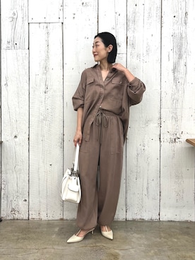 emi95152さん（レディース・159cm）の冬コーディネート