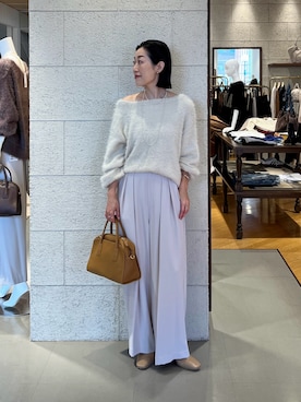 「RIVE DROITE（リヴドロワ）のアイテム（ブーツ）」を使った、emi95152さん（骨格ウェーブ・レディース・159cm）の秋コーディネート