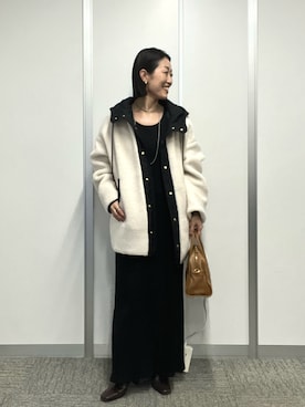 「RIVE DROITE（リヴドロワ）のアイテム（ブーツ）」を使った、emi95152さん（骨格ウェーブ・レディース・159cm）の秋コーディネート