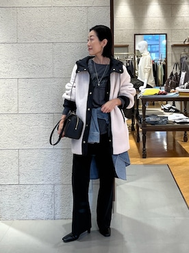 「RIVE DROITE（リヴドロワ）のアイテム（ブーツ）」を使った、emi95152さん（骨格ウェーブ・レディース・159cm）の秋コーディネート