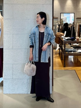 「RIVE DROITE（リヴドロワ）のアイテム（ブーツ）」を使った、emi95152さん（骨格ウェーブ・レディース・159cm）の秋コーディネート