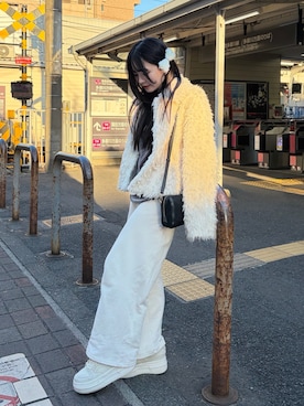 MIKKIさん(レディース・156cm)の冬コーディネート