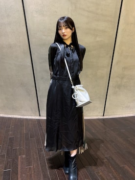 Sacaiのワンピース/ドレスを使った人気ファッション