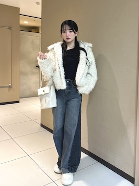 「アイテム（その他アウター）」を使った、MIKKIさん（骨格ウェーブ・レディース・156cm）の秋コーディネート