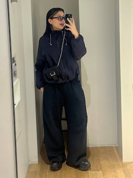 「eL（エル）のアイテム」を使った、krkoooooさん（レディース・161cm）の秋コーディネート