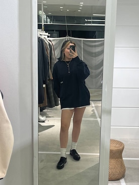 「アイテム（ドレスシューズ）」を使った、krkoooooさん（レディース・161cm）の秋コーディネート