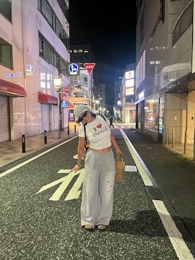 「FOREVER 21（フォーエバー トゥエンティーワン）のアイテム」を使った、krkoooooさん（レディース・161cm）の秋コーディネート