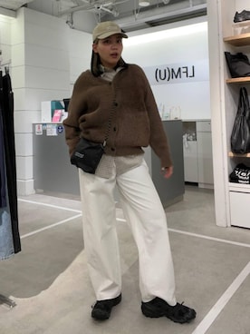 krkoooooさん（レディース・161cm）の冬コーディネート