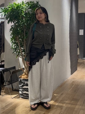 「eL（エル）のアイテム」を使った、krkoooooさん（レディース・161cm）の夏コーディネート