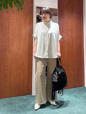 「surt（サート）のアイテム」を使った、bynamuさん（レディース・168cm）の春コーディネート