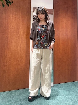 「BARNYARDSTORM（バンヤードストーム）のアイテム（アクセサリー）」を使った、bynamuさん（レディース・168cm）の夏コーディネート