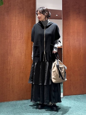 bynamuさん（レディース・168cm）の冬コーディネート