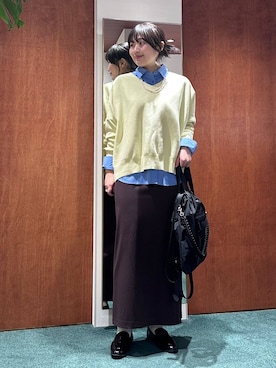 bynamuさん（レディース・168cm）の冬コーディネート