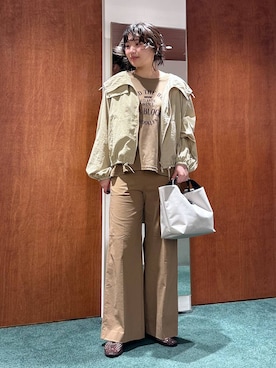 bynamuさん（レディース・168cm）の春コーディネート