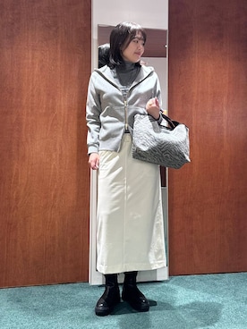 「アイテム（その他小物）」を使った、bynamuさん（レディース・168cm）の秋コーディネート