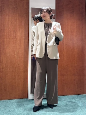 bynamuさん（レディース・168cm）の冬コーディネート