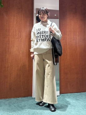 bynamuさん（レディース・168cm）の冬コーディネート