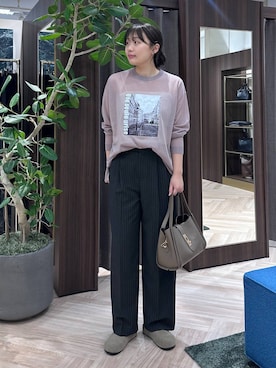 「REMME（レメ）のアイテム」を使った、bynamuさん（レディース・168cm）の秋コーディネート