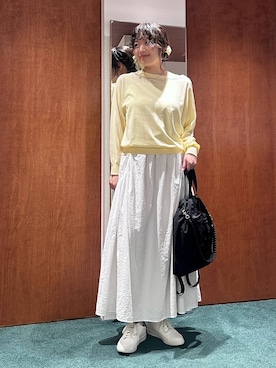 「BARNYARDSTORM（バンヤードストーム）のアイテム」を使った、bynamuさん（レディース・168cm）の春コーディネート