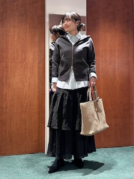 bynamuさん（レディース・168cm）の冬コーディネート