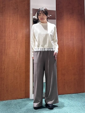 「BARNYARDSTORM（バンヤードストーム）のアイテム」を使った、bynamuさん（レディース・168cm）の冬コーディネート