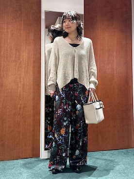 「Mazell（マゼル）のアイテム」を使った、bynamuさん（レディース・168cm）の春コーディネート