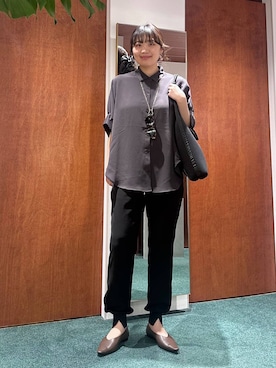 「Mazell（マゼル）のアイテム」を使った、bynamuさん（レディース・168cm）の春コーディネート