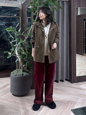 「PICCADILLY（ピカデリー）のアイテム」を使った、bynamuさん（レディース・168cm）の秋コーディネート