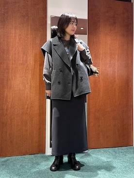「アイテム（その他小物）」を使った、bynamuさん（レディース・168cm）の秋コーディネート