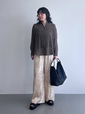 bynamuさん（レディース・168cm）の春コーディネート
