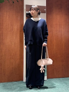 「BARNYARDSTORM（バンヤードストーム）のアイテム」を使った、bynamuさん（レディース・168cm）の冬コーディネート