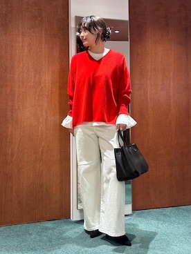 「Beau're（ヴュレ）のアイテム」を使った、bynamuさん（レディース・168cm）の冬コーディネート