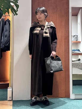 bynamuさん（レディース・168cm）の冬コーディネート