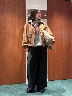 「冬コーデ」｜bynamuさん（レディース・168cm・20代）の秋コーディネート