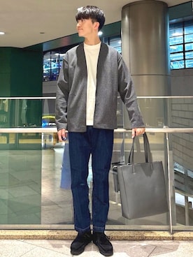 金澤さん(メンズ・178cm)の秋コーディネート